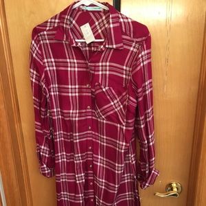 Brand new with tags! Maurice’s Flannel Tunic